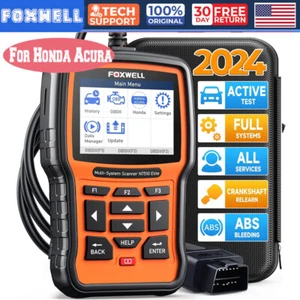 FOXWELL NT510 Elite fit for Honda Acura OBD2 Scanner Diagnostic Tool Code Reader - Bild 1 von 9