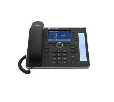 AudioCodes UC445HDEPSG-DBW SFB 445HD IP-Phone PoE GbE Black - Image 1 of 2