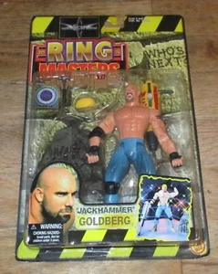 Figura de lucha libre Bill Goldberg Ring Masters WWF WWE Toy Biz Bill Goldberg Ring Masters WWF WWE Who's Next - Imagen 1 de 4