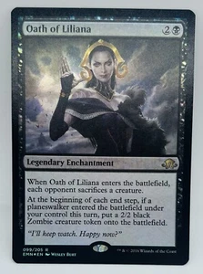 MTG Oath of Liliana Eldritch Moon Foil - Picture 1 of 1