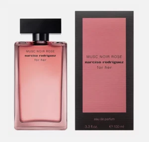 Narciso Rodriguez for her - Musc Noir Rose EDP Spray 100ml New In Box - Bild 1 von 2