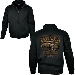 Chaqueta Auto Hot Rod Cremallera Rockabilly Coche Antiguo US-Car Personalizada Oldschool Motociclista *1247 - Imagen 1 de 3