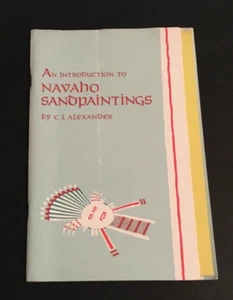 An Introduction to Navaho Sandpaintings C.I. Alexander 1967 Museum of Navaho VTG - Picture 1 of 5