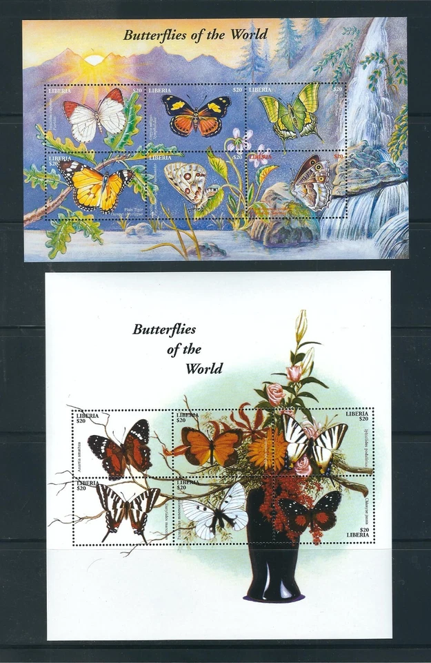Libéria/Borboletas do Mundo.  MNH - Imagem 1 de 1