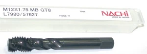 Grifo inferior flauta espiral Nachi 7980 M12 x 1,75 MB GT8 3 flautas 57627 nuevo - Imagen 1 de 1