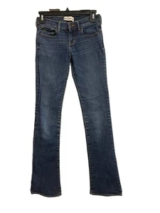 Abercrombie Kids Medium Wash Flare Jeans Size 16 Slim - Picture 1 of 5