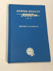 VINTAGE AUSTIN HEALEY 3000 MKIII DRIVER'S HANDBOOK. SERIES BJ8 - Picture 1 of 7
