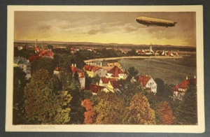 Friedrichshafen Zeppelin Postcard Blimp Airship Verlag von Emil Hartmann Image - Picture 1 of 2