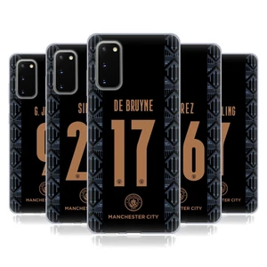 MAN CITY FC 2020/21 JOUEURS AWAY KIT GROUPE 1 ÉTUI COQUE EN GEL POUR SAMSUNG 1 - Photo 1 sur 14