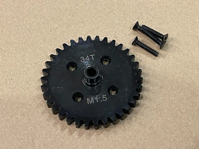 Hardened Steel 34T Mod 1.5 Spur Gear for Arrma Kraton 6s BLX - Image 1 of 2