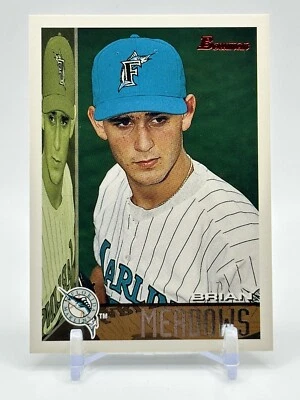 1995 Bowman Baseball Brian Meadows RC Rookie No. 158 - Image 1 of 2