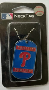 Philadelphia Phillies MLB lizenzierter Baseball Schmuck Halsanhänger Neu in Verpackung gravierbar - Bild 1 von 5