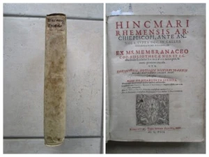 HINCMAR RHEMENSIS, Mayence 1602. Théodulphe, Charlemagne, St Wigbert, St Robert. - Picture 1 of 24