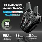 Bluetooth Motorcycle Helmet Intercom Headset: For 2 Riders, 1000M Range