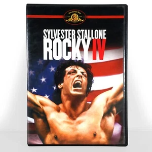 Rocky IV (DVD, 1985, Full Screen & Widescreen) Like New !   Sylvester Stallone - Picture 1 of 3