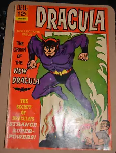 DRACULA #2 DELL COMICS 1966 EDAD DE PLATA ORIGEN Y PRIMERA APARICIÓN - Imagen 1 de 5