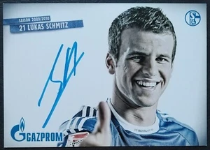 Tarjeta de autógrafo 1601 Lukas Schmitz FC Schalke 04 2009/10 original firmada - Imagen 1 de 1