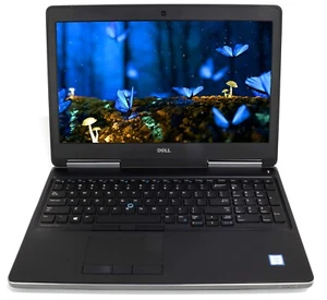 Dell Precision 7520 Laptop Intel i7-7820HQ 16GB RAM 256GB SSD Windows 10 Pro - Picture 1 of 7