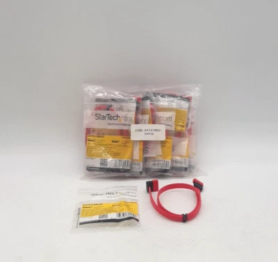 StarTech SATA18RA1 Cable - Lot of 10 - Image 1 of 3