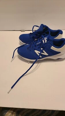 🔥SZ 6.5 New Balance 4040v1 Metal Baseball Cleats Blue Men's - Image 1 of 4