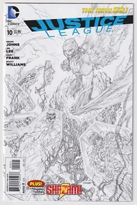 JUSTICE LEAGUE #10 | Vol. 2 | Jim Lee 1:100 Sketch Variant | RARE | 2012 | NM- - Bild 1 von 2