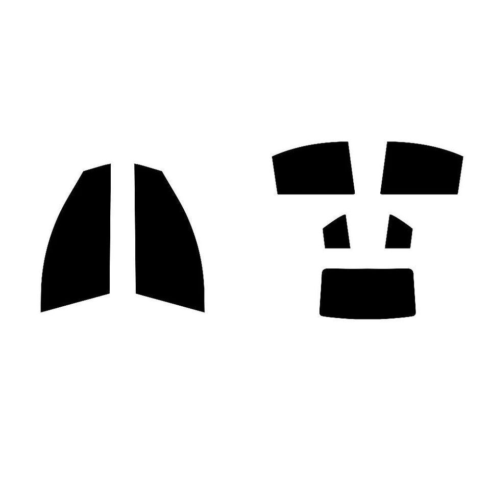 For Hyundai Accent 4-door Saloon 2006-11 Full Pre Cut Window Tint Kit Film Film - Image 1 of 4