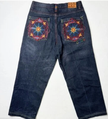 Jeans holgados vintage Y2K Coogi bordados pierna ancha Foto 1 de 4