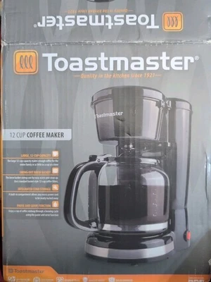 Toastmaster TM-122CM - 12 Cup Coffee Maker - Black - Image 1 of 2