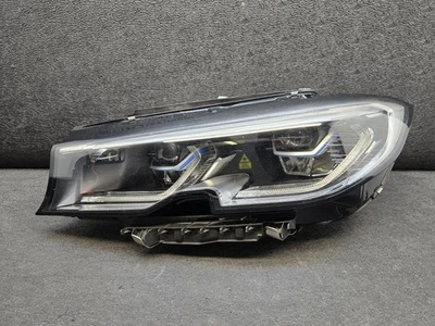 OEM 2019-2022 BMW 3 SERIES G20 G21 LEFT HEADLIGHT LASER DRIVER SIDE 9481711 - Image 1 of 4