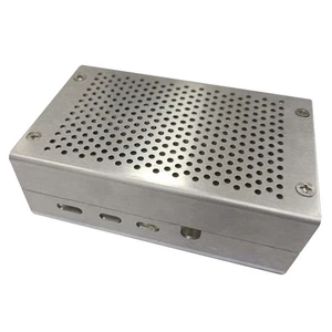 Protective Shell Metal Case Cover Compact For Raspberry Pi 4 - Zdjęcie 1 z 12