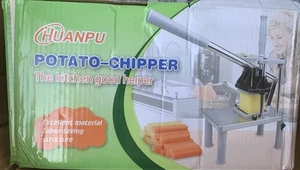 Huanpu Tritapatate Tritatutto Affettatrice Patatine Fritte NUOVO - Foto 1 di 3