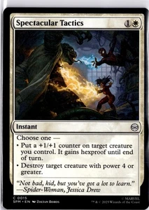 Spectacular Tactics C Marvel's Spider-Man 15 Magic The Gathering - Picture 1 of 2