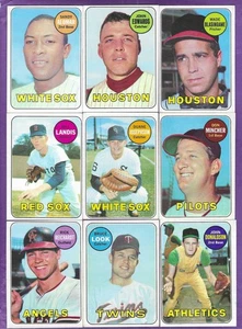 1969 Topps - 18 Card Lot - Ex to NrMt - Nice Group! - Picture 1 of 4