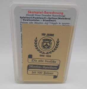 100 Jahre F.X Schmid Vereinigte Münchener Spielkarten Fabrik Skat - Bild 1 von 10