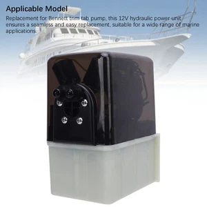 Marine Hydraulic Power Unit Hydraulic Power Unit 12V For V351HPU1 Marine Trim - Picture 1 of 24