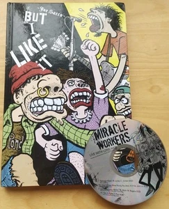But I Like It by Joe Sacco (Fantagraphics Books, 2006) Hardcover + Official CD - Foto 1 di 22