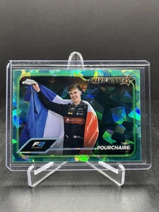 2024 Topps Chrome Sapphire Formula 1 F1 Théo Pourchaire Aqua 81/99 #185 - Bild 1 von 2