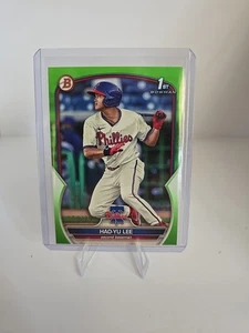 2024  Bowmann Hao Yu Lee - Green  /399 - Picture 1 of 2