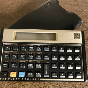 Clean Vintage Hewlett Packard HP-12C Programmable Financial Calculator - Picture 1 of 8