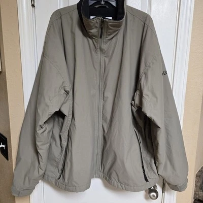 Columbia Sportswear Company Outdoor Jacket Mens Jacket SizeXXL Fleece Lined Tan - Image 1 of 4