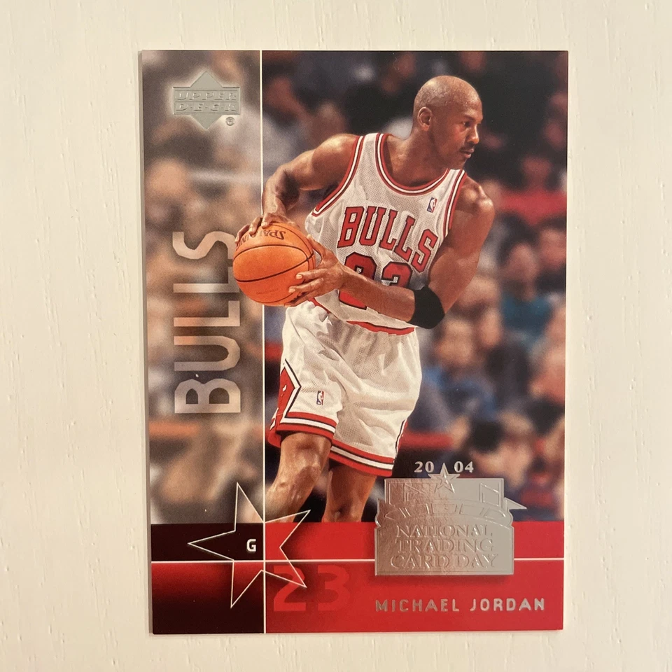 2004 Upper Deck National Trading Card Day Michael Jordan #UD-8 Bulls  - Image 1 of 2