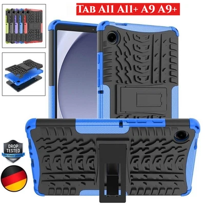 Custodia robusta per Samsung Tab A11 A11+ A9 A9+ supporto plastica custodia protettiva cover - Immagine 1 di 4