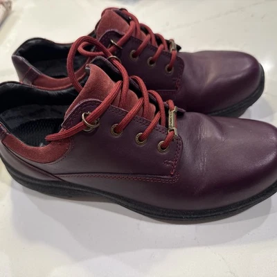 Hotter Women's Comfort Concept Goretex  USA 8 Walking Shoes Burgundy Barely Used - Image 1 of 4