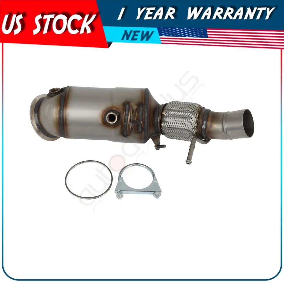 Front Catalytic Converter for 2012-2015 2016 BMW 228i 320i 328i xDrive 428i 2.0L - Image 1 of 4