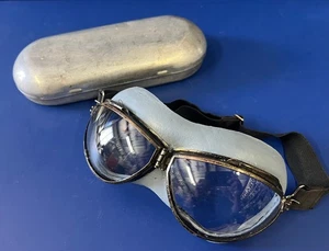 GAFAS VOLADORAS MKI WILLSON MARINA DE EE. UU. CON ESTUCHE ORIGINAL - Imagen 1 de 12