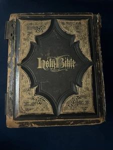 1880 DIE HEILIGE BIBEL VON JOHN E. POTTER & COMPANY - Bild 1 von 11