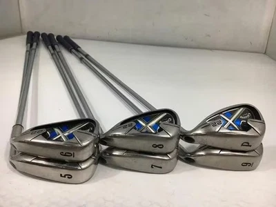 Callaway X-22 Iron Set 5-PW 6pcs Steel Shaft Stiff RH Japan Golf Club Good - Image 1 of 4