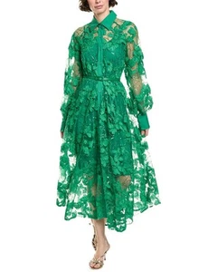 Beulah Tulle Ribbon Shirtdress Women's - Picture 1 of 4