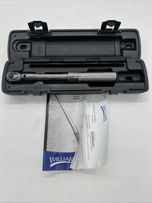 1/4 inch Williams 501Mrmhw Adj. Torque Wrenches,9 3/4" L - Image 1 of 3