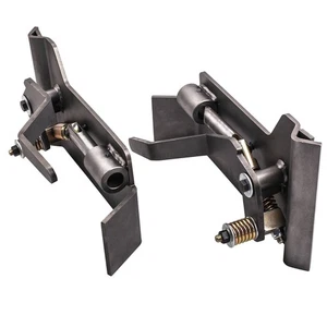 2 Pcs of Skid Steer Quick Tach Conversion Adapter For Latch Box Weld On New - Picture 1 of 16